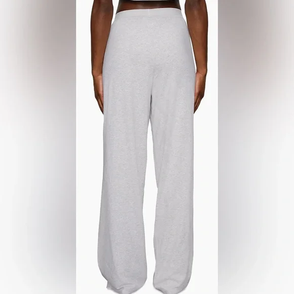 SKIMS Boyfriend Loose Pants in heathered gray-Size Small NWT - Picture 2 of 9